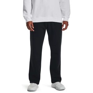 UNDER ARMOUR Rival Fleece Pants Men’s SIZE 4XL Black Sweatpants Straight Leg NWT